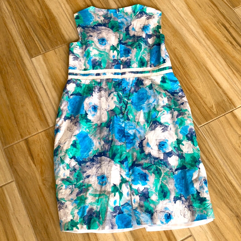 Alex Marie floral dress blue green white size 16 - Picture 4 of 10